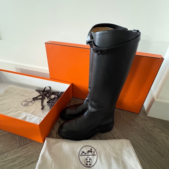 Hermes Faustine Jumping Boots - Picture 5 of 5
